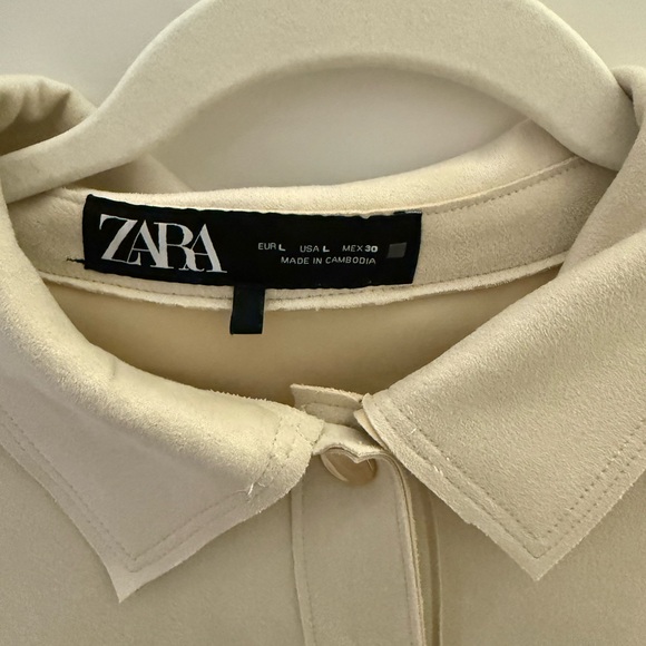 Zara Faux Suede Jacket - Picture 5 of 6